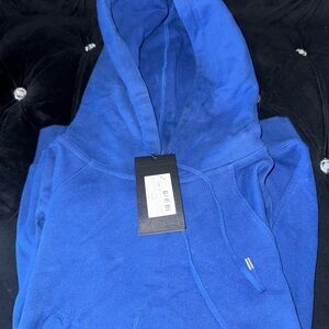 Saint Laurent Vibrant Blue Hoodie